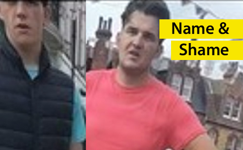 Two males on Dartford High Street