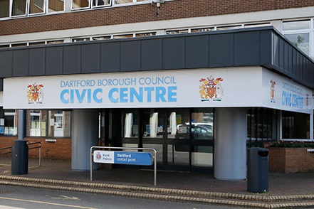 View or Civic Centre entrance