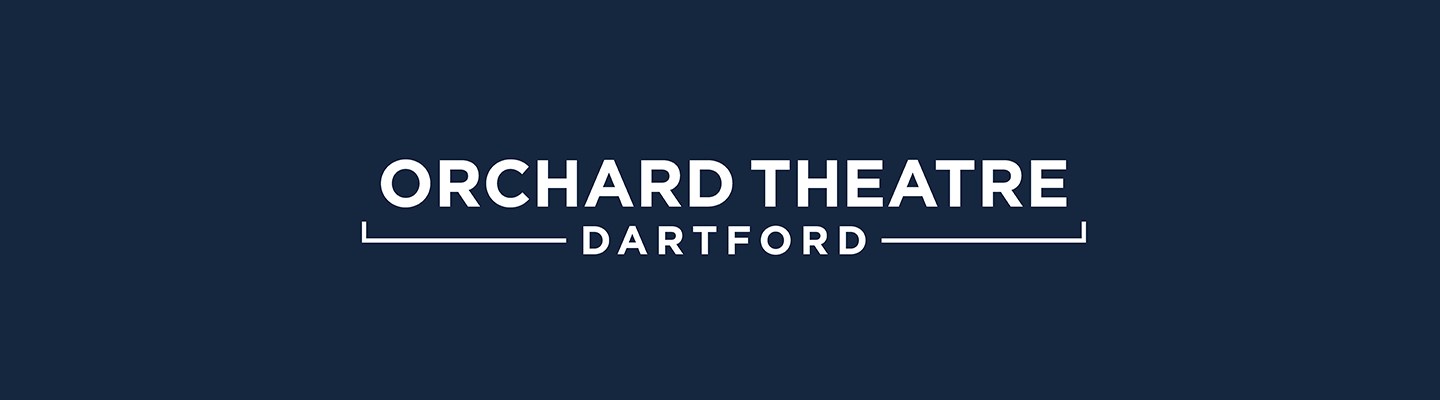 Website banner showing the Orchard Theatre logo.